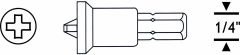 PROSCR SCR03251 - PH2-25MM LİMİTLİ YILDIZ BİTS UÇ