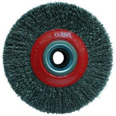 GRİ TELLİ DAİRE FIRÇA 125x25 mm