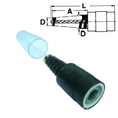 HAWK HA10199 AKÜ BAȘI TEMİZLEME FIRÇASI (PLASTİK GÖVDELİ)