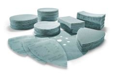 Fileli zımparalama malzemesi STF D125 P220 GR NET/50 Granat Net