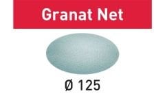 Fileli zımparalama malzemesi STF D125 P220 GR NET/50 Granat Net