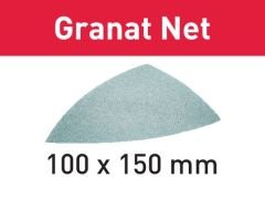 Fileli zımparalama malzemesi STF DELTA P180 GR NET/50 Granat Net