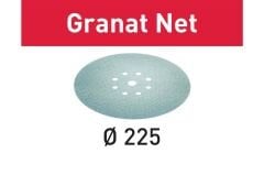 Fileli zımparalama malzemesi STF D225 P80 GR NET/25 Granat Net