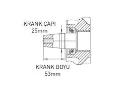 KAMA BY REIS KDK195FY DİZEL MOTOR