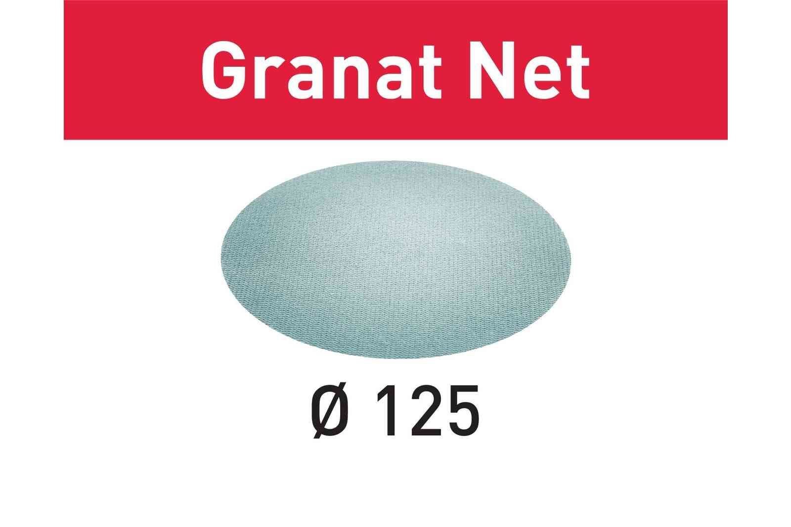 Fileli zımparalama malzemesi STF D125 P100 GR NET/50 Granat Net