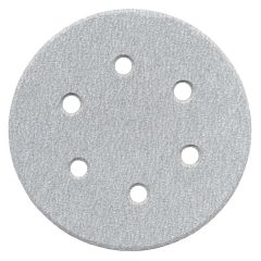 ALÜMİNYUM OKSİT CIRTLI 6 DELİKLİ DİSK ZIMPARA 150 mm 60 KUM