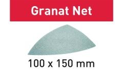 Fileli zımparalama malzemesi STF DELTA P240 GR NET/50 Granat Net