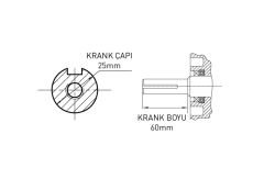 KAMA BY REIS KGL460MHE BENZiNLi MOTOR
