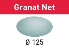 Fileli zımparalama malzemesi STF D125 P180 GR NET/50 Granat Net