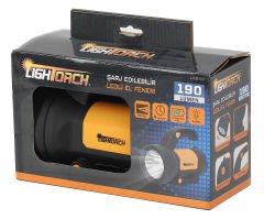 LIGHTORCH LT03101 ŞARJ EDİLEBİLİR LEDLİ EL FENERİ