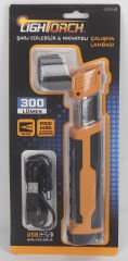 LIGHTORCH LT03146 USB İLE ŞARJ EDİLEBİLİR ÇALIŞMA LAMBASI VE EL FENERİ