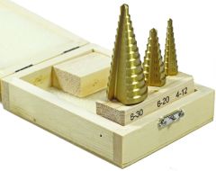 KNISAW KS51699 3'LÜ KADEMELİ SAC DELME SETİ