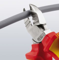 KNIPEX 14 26 160 KABLO SIYIRICILI YAN KESKİ