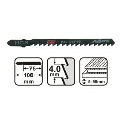 KNISAW KS51746 DEKUPAJ TESTERE BIÇAĞI