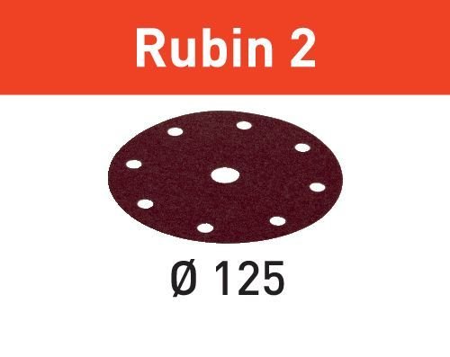 Taşlama taşı STF D125/8 P100 RU2/50 Rubin 2