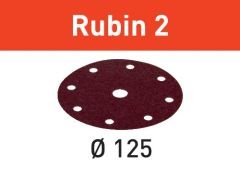 Taşlama taşı STF D125/8 P100 RU2/50 Rubin 2