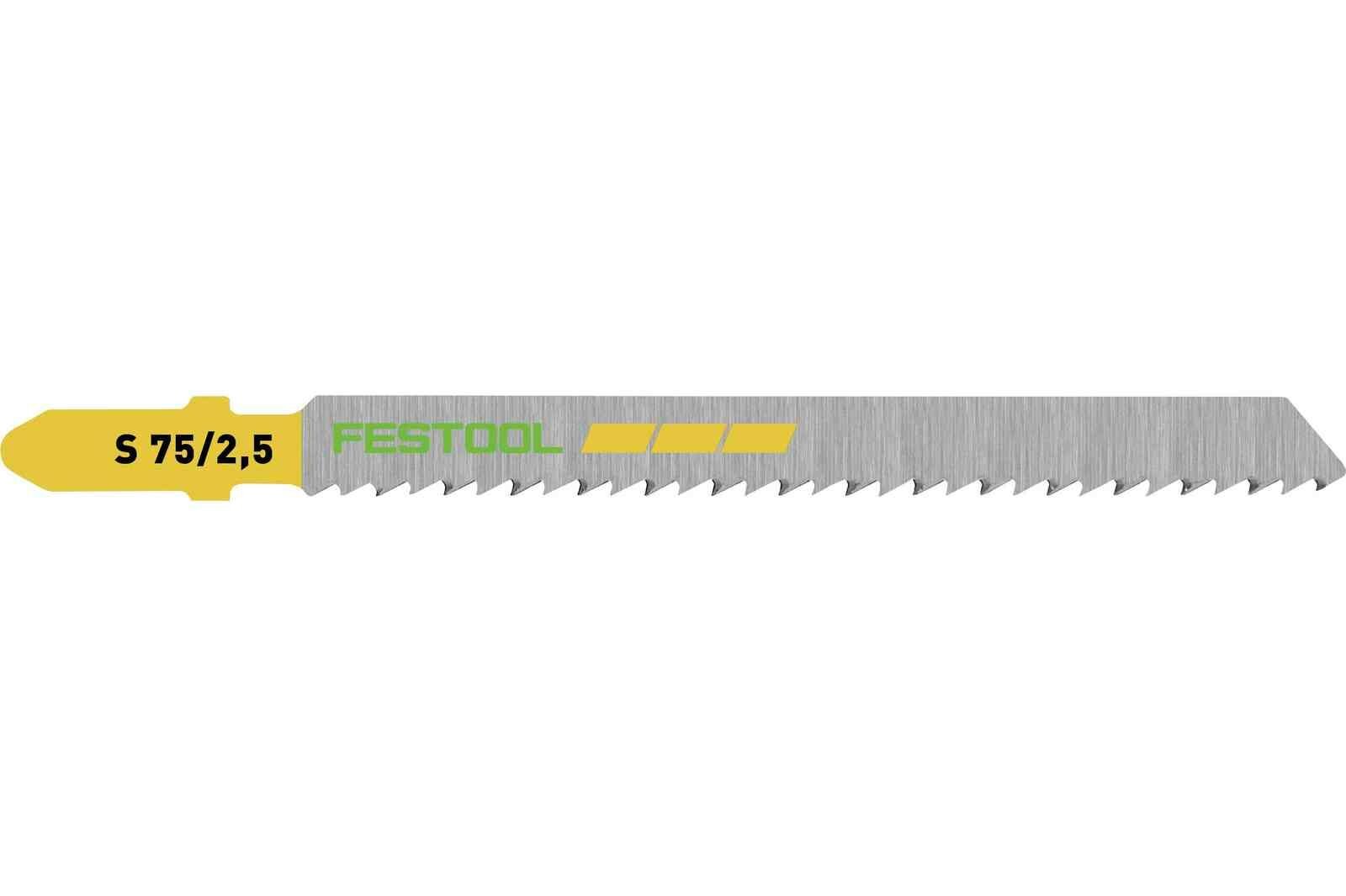 Dekupaj testere bıçağı S 75/2,5/5 WOOD FINE CUT