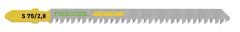 Dekupaj testere bıçağı S 75/2,8/5 WOOD STRAIGHT CUT