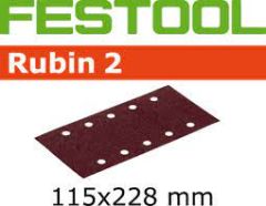 Zımparalama çizikleri STF 115X228 P220 RU2/50 Rubin 2