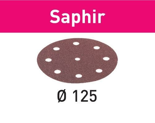 Taşlama taşı STF D125/8 P80 SA/25 Saphir