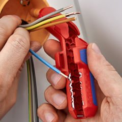 KNIPEX 16 95 02 ERGOSTRİP (SOL) KABLO SIYIRMA ALETİ