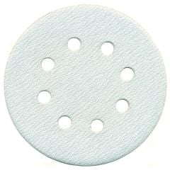 ALÜMİNYUM OKSİT CIRTLI 8 DELİKLİ DİSK ZIMPARA 125 mm 100 KUM