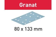 Zımparalama çizikleri STF 80x133 P80 GR/10 Granat