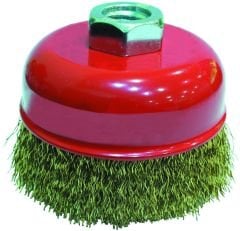 PARTNER PT02035 SARI DALGALI TELLİ M14 VİDALI ÇANAK FIRÇA