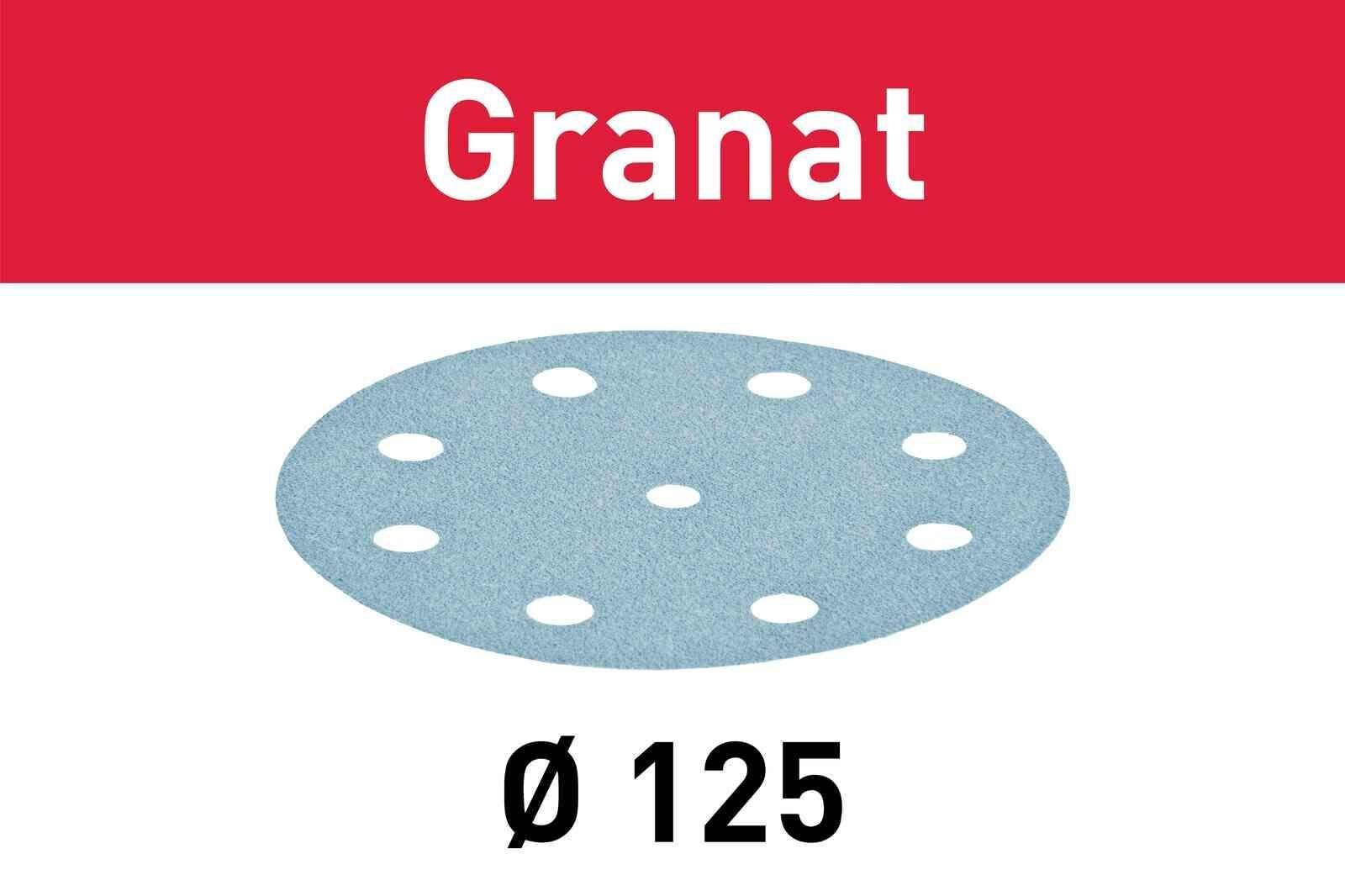 Taşlama taşı STF D125/8 P240 GR/100 Granat