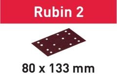 Zımparalama çizikleri STF 80X133 P100 RU2/50 Rubin 2
