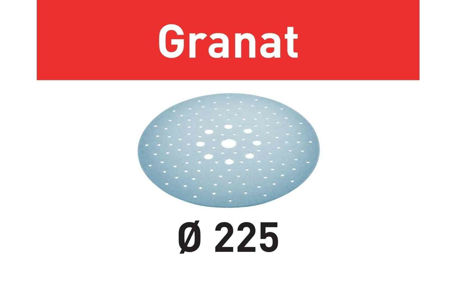 Taşlama taşı STF D225/128 P320 GR/25 Granat