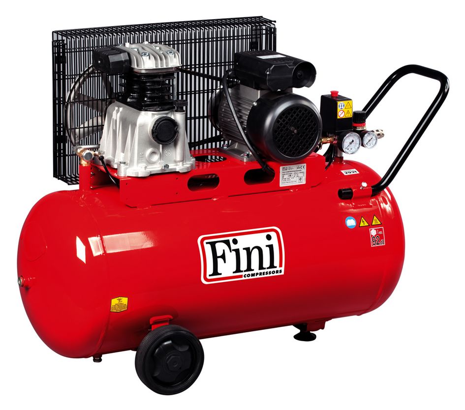 FINI MK102/N-100 KASNAKLI YAĞLI KOMPRESÖR