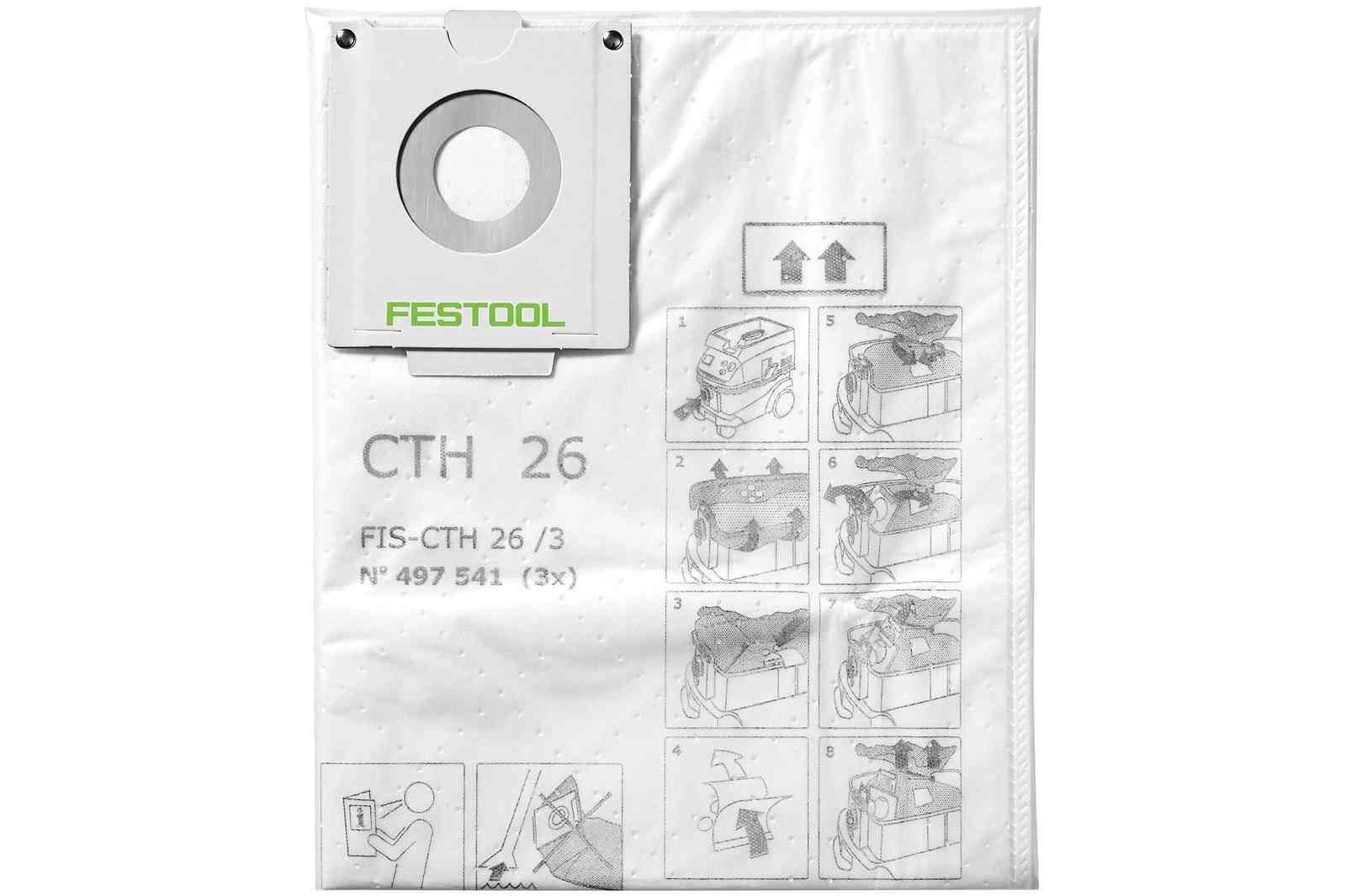 Emniyetli filtre torbası FIS-CTH 48/3
