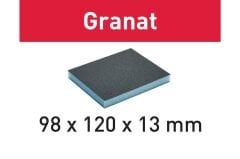 Zımparalama süngeri 98x120x13 800 GR/6 Granat