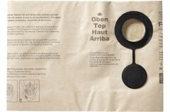 İki katmanlı filtre torbası FIS-SR 150 /5