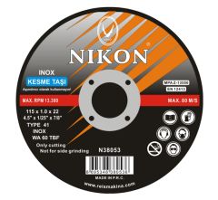 NIKON N38053 INOX FLEX KESME TAŞI