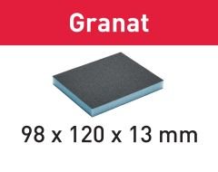 Zımparalama süngeri 98x120x13 60 GR/6 Granat