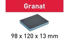 Zımparalama süngeri 98x120x13 120 GR/6 Granat