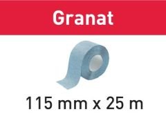 Rulo zımpara 115x25m P40 GR Granat