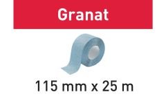 Rulo zımpara 115x25m P150 GR Granat