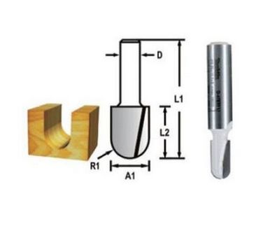 FREZE BIÇAĞI 8x12.7 mm