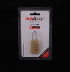 DURAKILIT DK111 4 SIFRELI PIRINC ASMA KİLİT