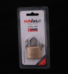 DURAKİLİT DK-2630 PİRİNÇ ASMA KİLİT