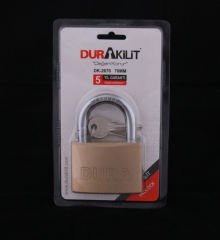 DURAKİLİT DK-2670 SARI PİRİNÇ ASMA KİLİT