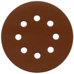 ALÜMİNYUM OKSİT CIRTLI 8 DELİKLİ DİSK ZIMPARA 125 mm 240 KUM