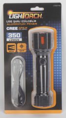 USB İLE ŞARJ EDİLEBİLİR ZOOM LU EL FENERİ