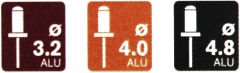 RAPID RP10KIT PERÇİN ALETİ