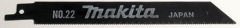 MAKITA B-00810 KILIÇ TESTERE NO:22